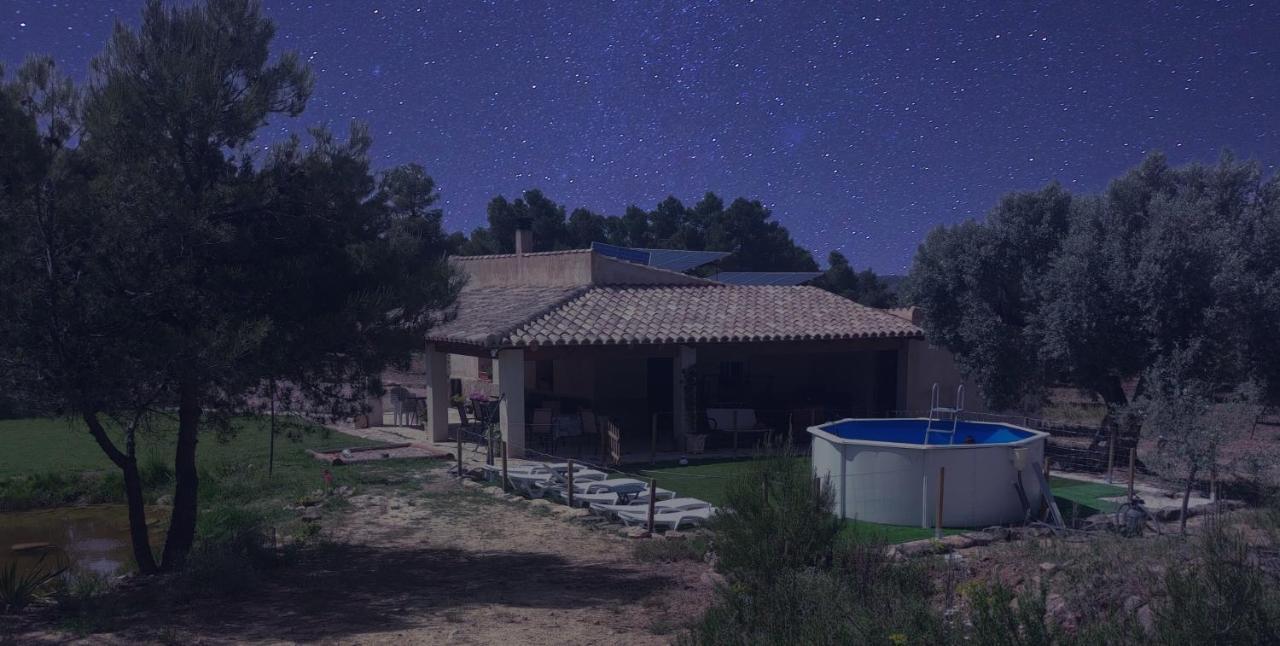 Mas Del Olivar La Portellada Buitenkant foto